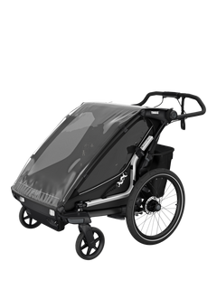 Thule Chariot Sport 2 Bike Trailer Stroller, Single, Black