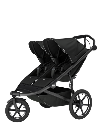 Thule Urban Glide 3 Double Stroller, Black, Black