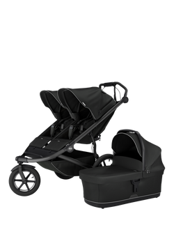 Thule Urban Glide 3 Double Stroller, Black - view 2, Black