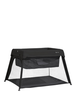 Silver Cross Slumber 3-in-1 Travel Cot, Carbon, Carbon