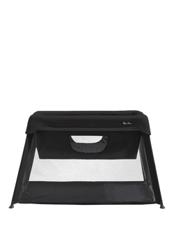 Silver Cross Slumber 3-in-1 Travel Cot, Carbon - view 2, Carbon