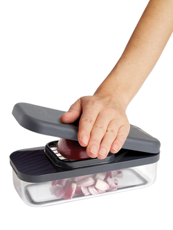 Joseph Joseph Compact Grater & Slicer Set, 4 Piece - view 2, Multicolour