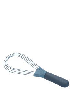 Joseph Joseph 2-in-1 Silicone Head Whisk, Blue, Sky