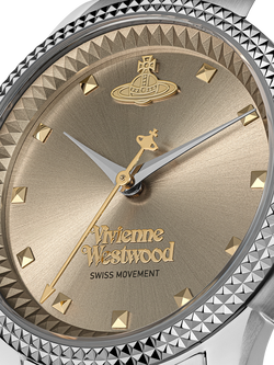 Vivienne Westwood VV328WGYSG Women's Bracelet Strap Watch, Bi-colour/Warm Grey - view 2, Bi-colour/Warm Grey