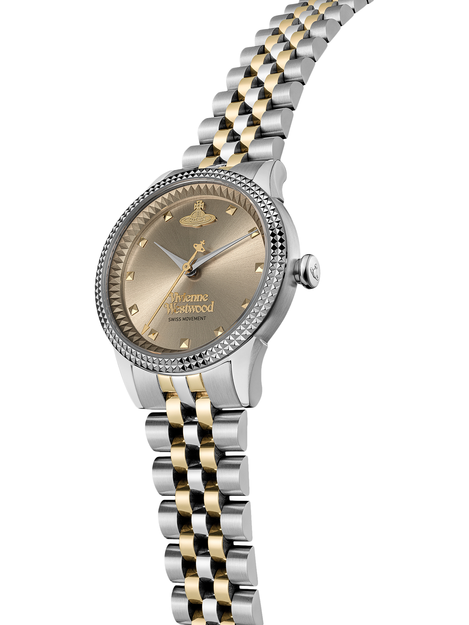 Vivienne Westwood VV328WGYSG Women's Bracelet Strap Watch, Bi