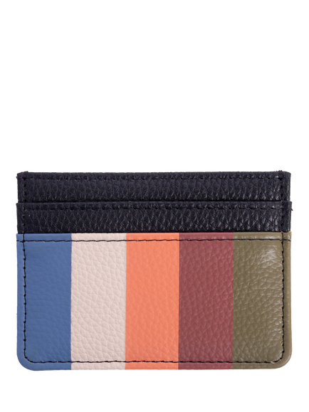 Gardner Stripe Card Holder, Multi, Multi