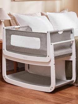Snüz SnüzPod4 Bedside Crib, SnüzPod Pocket & Mobile Bundle, Dusk - view 2, Dusk