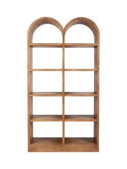 Flitzroy Hattie Shelving Unit, Mango Wood, Mango Wood