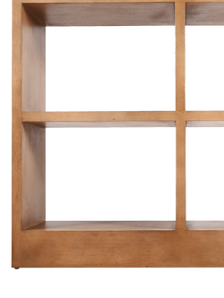 Flitzroy Hattie Shelving Unit, Mango Wood - view 2, Mango Wood