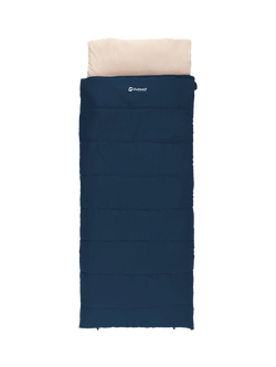 Outwell Contour Lux Dual-Season Sleeping Bag, Grey, Grey