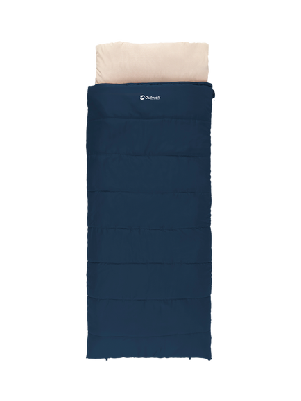 Outwell Contour Lux Dual-Season Sleeping Bag, Grey, Grey