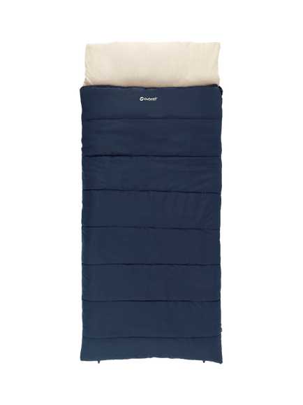 Outwell Contour Lux Dual-Season Sleeping Bag, Blue, Blue