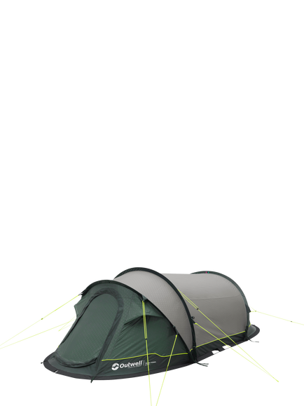 Outwell Nexion 2 Tent, Green, Green