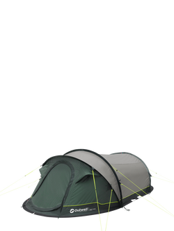Outwell Nexion 3 Tent, Green, Green