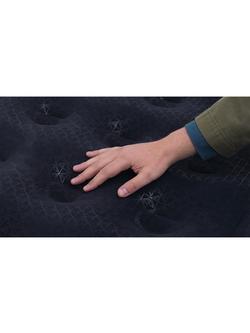 Outwell Flock Superior Camping Mattress with Pump, Single, Navy - view 2, Black Black