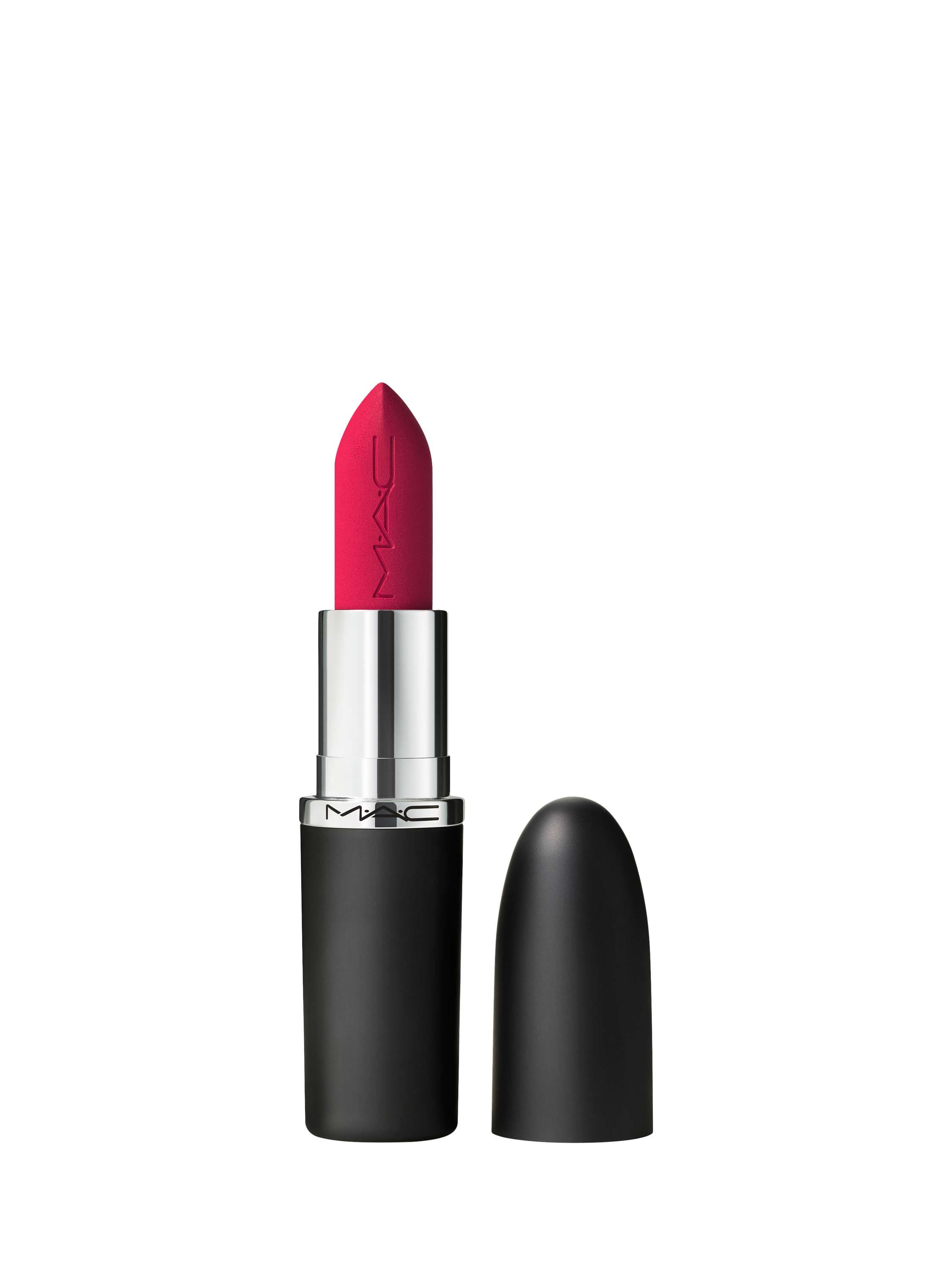 Product image 1 of 3, which shows MAC MACximal Silky Matte Lipstick, Hot Girl Pink