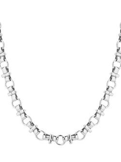 TUTTI Connect Chain Necklace, Silver, Silver