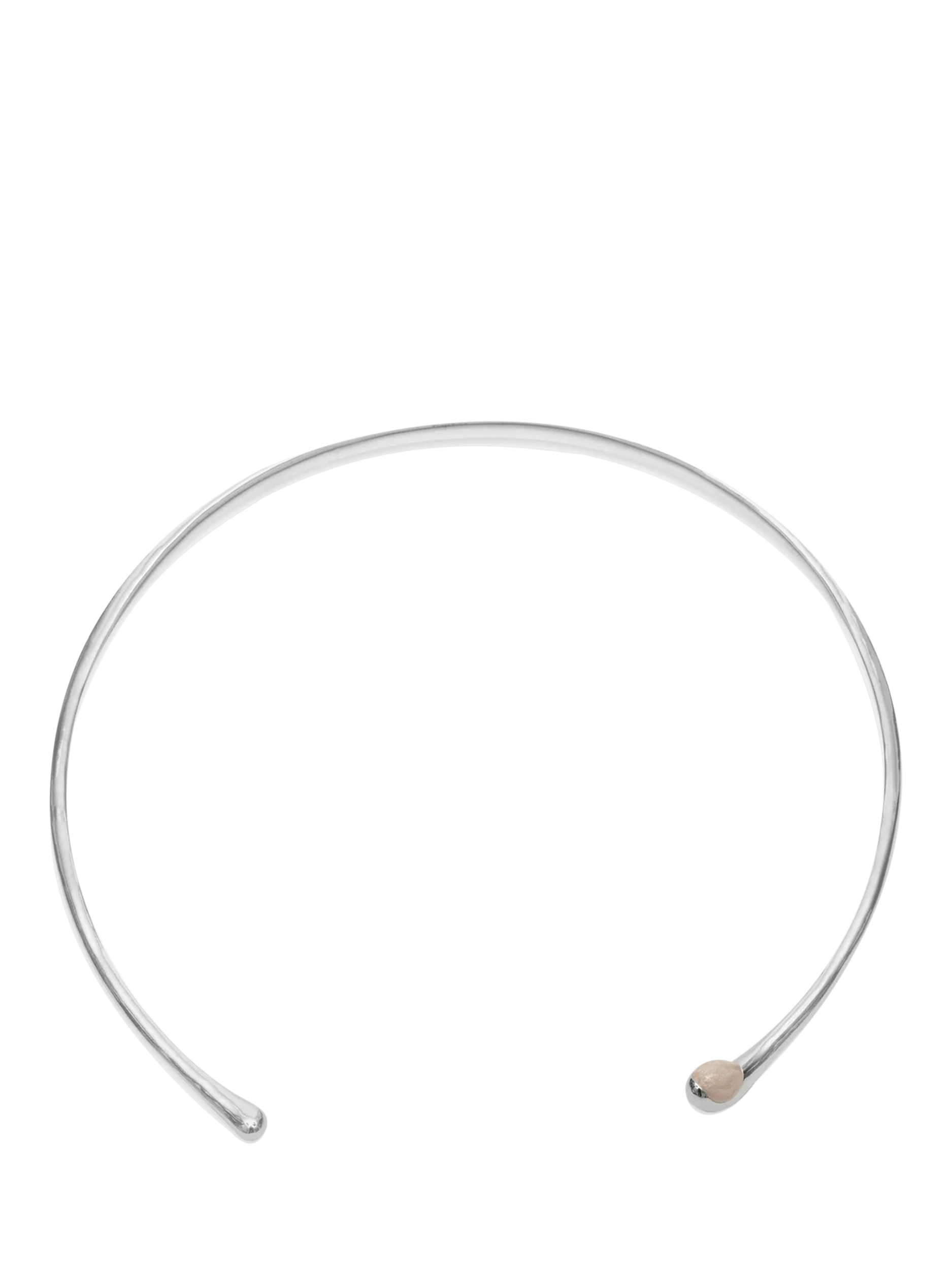 Product image 1 of 2, which shows TUTTI Oceanic Pearl Necklace, Silver