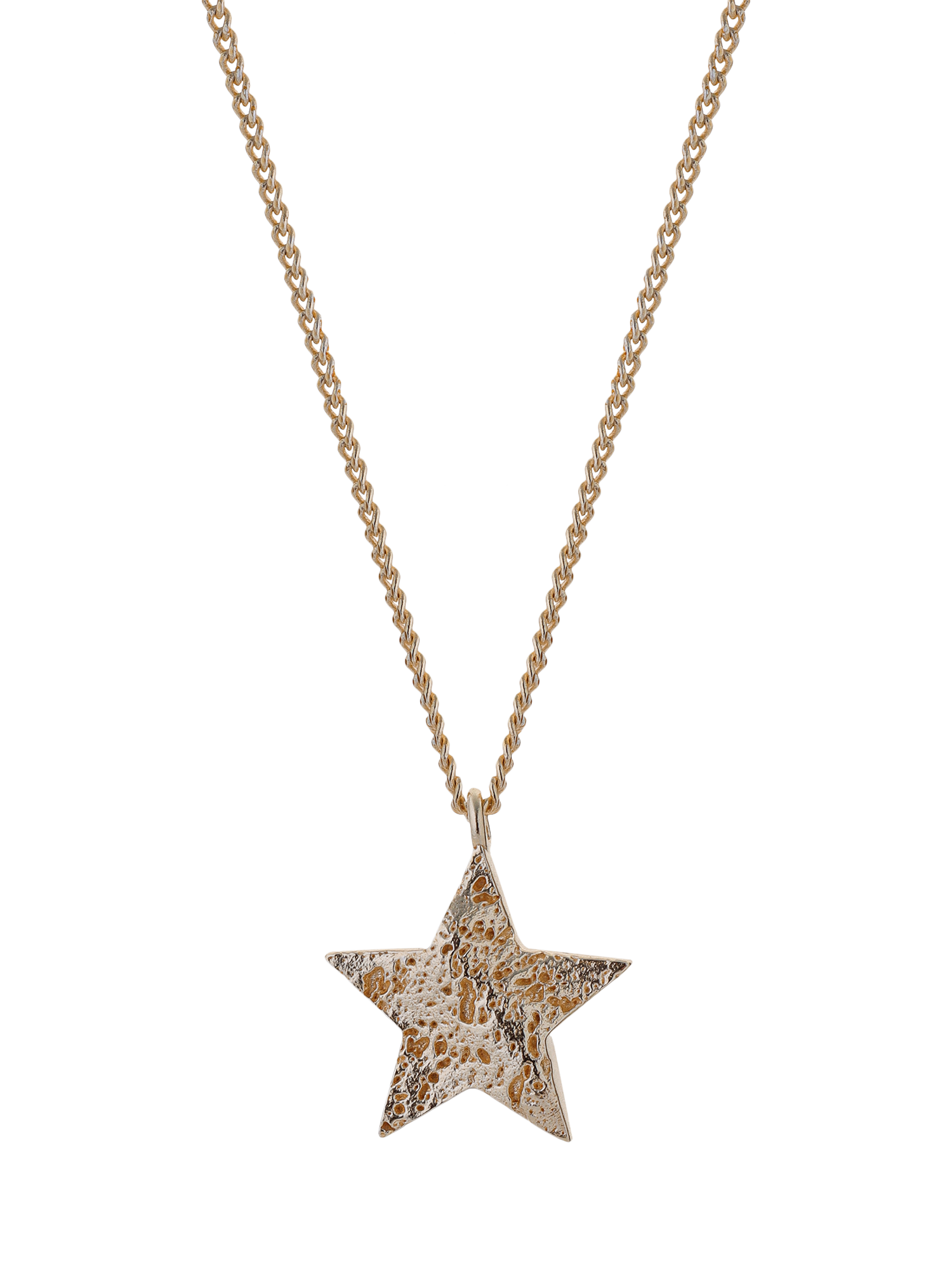 Product image 1 of 4, which shows TUTTI Cosma Star Pendant Necklace, Gold