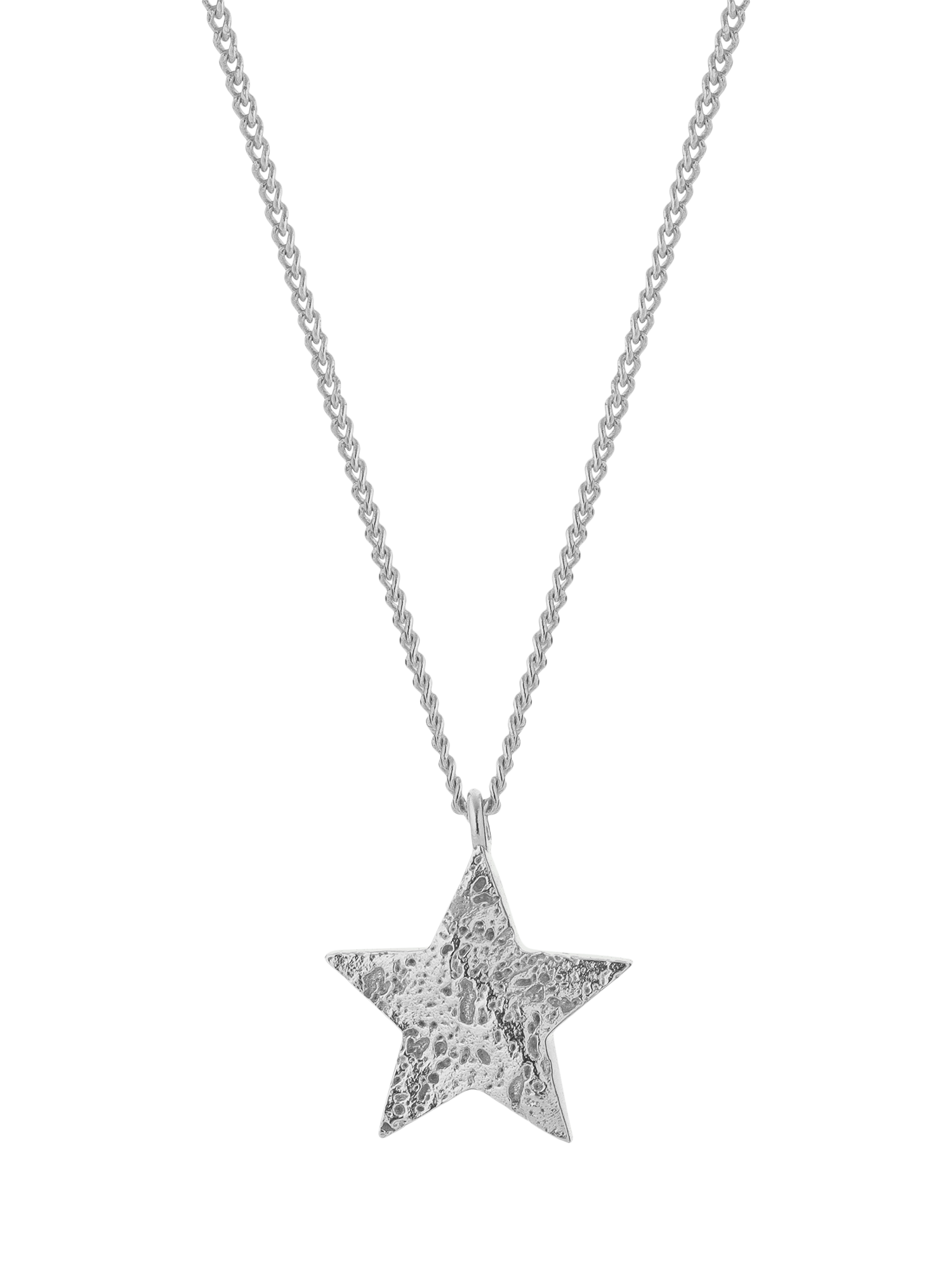 Product image 1 of 4, which shows TUTTI Cosma Star Pendant Necklace, Silver
