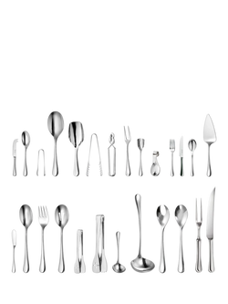 Robert Welch Radford Bright Stainless Steel Serving Tongs - view 2, Silver