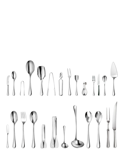 Robert Welch Radford Bright Stainless Steel Serving Tongs - view 2, Silver