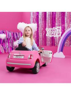 Wilton Bradley Xootz Fiat 500 Ride On Car - view 2, Multi