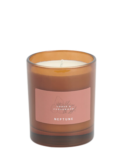 Neptune Amber & Cedarwood Scented Candle, 560g, Multi
