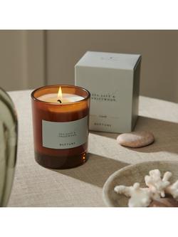 Neptune Sea Salt & Driftwood Scented Candle, 210g - view 2, Multi