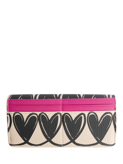 Caroline Gardner Linked Hearts Purse, Mono - view 2, Mono