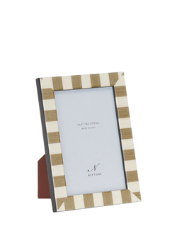 Neptune Montpellier Wood Photo Frame, 4 x 6" (10 x 15cm), Green/White - view 2, Green & White