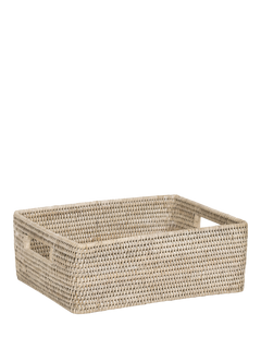 Neptune Ashcroft Medium Rattan Box Tray, Natural