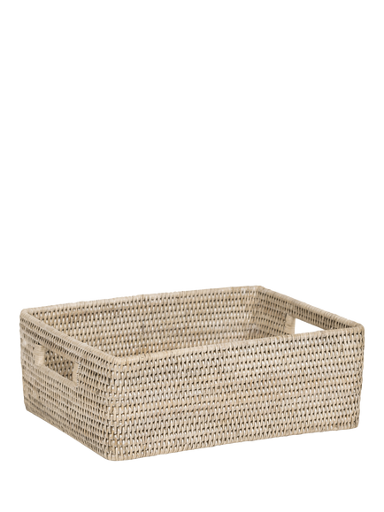 Neptune Ashcroft Medium Rattan Box Tray, Natural, Natural