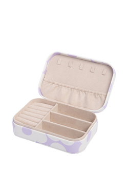 Caroline Gardner Flower Jewellery Box, Lilac - view 2, Lilac