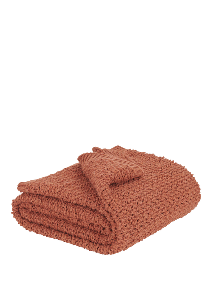Neptune Hetton Throw, Rust, Rust
