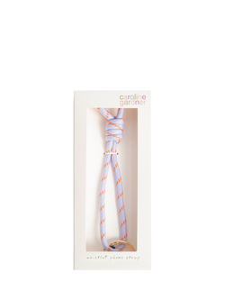 Caroline Gardner Cord Short Phone Strap, Lilac/Orange - view 2, Lilac/Orange