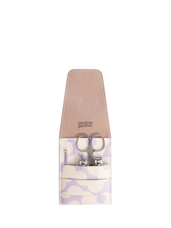 Caroline Gardner Flower Manicure Set, Lilac - view 2, Lilac