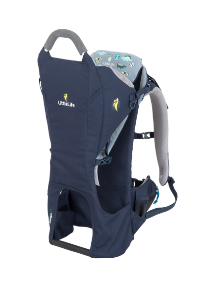 LittleLife Ranger S3 Child Back Carrier, Navy - view 2, Navy