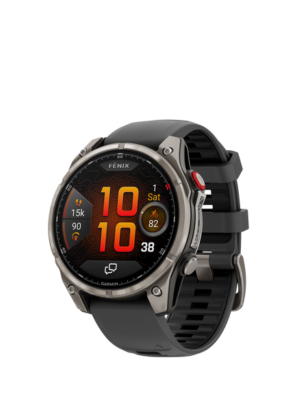 Garmin fēnix 8 Pro AMOLED GPS Multisport Smartwatch, Graphite, Graphite