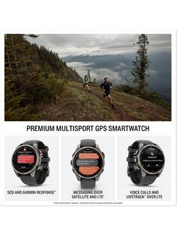Garmin fēnix 8 Pro AMOLED GPS Multisport Smartwatch, Graphite - view 2, Graphite