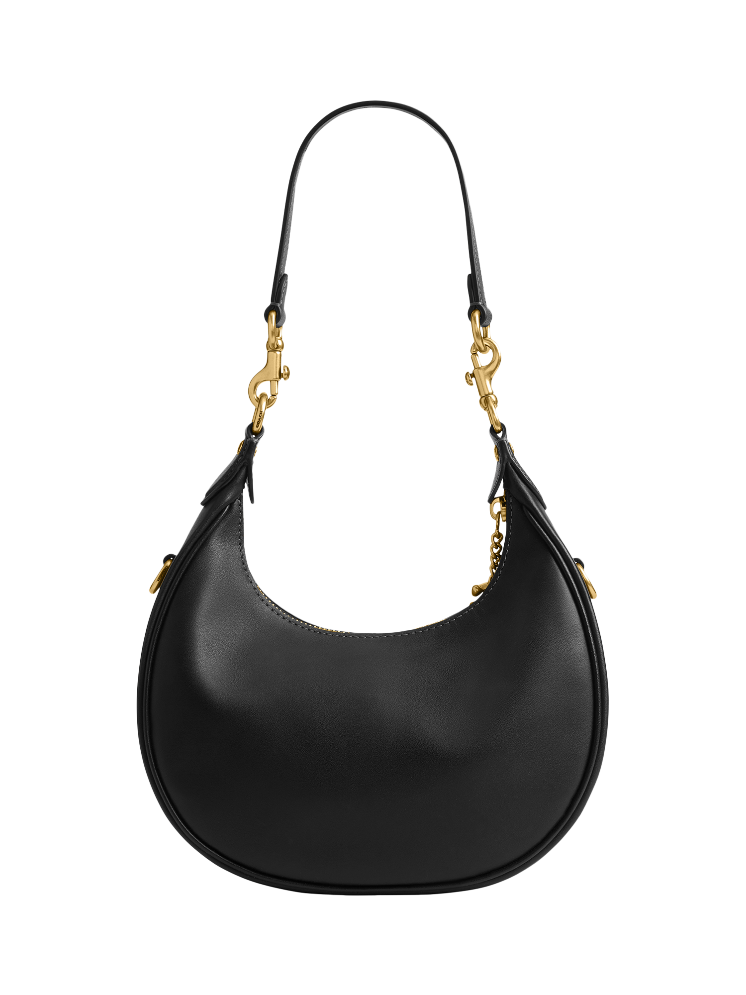 Product image 3 of 6, which shows Coach Jonie 22 Leather Shoulder Bag, Black
