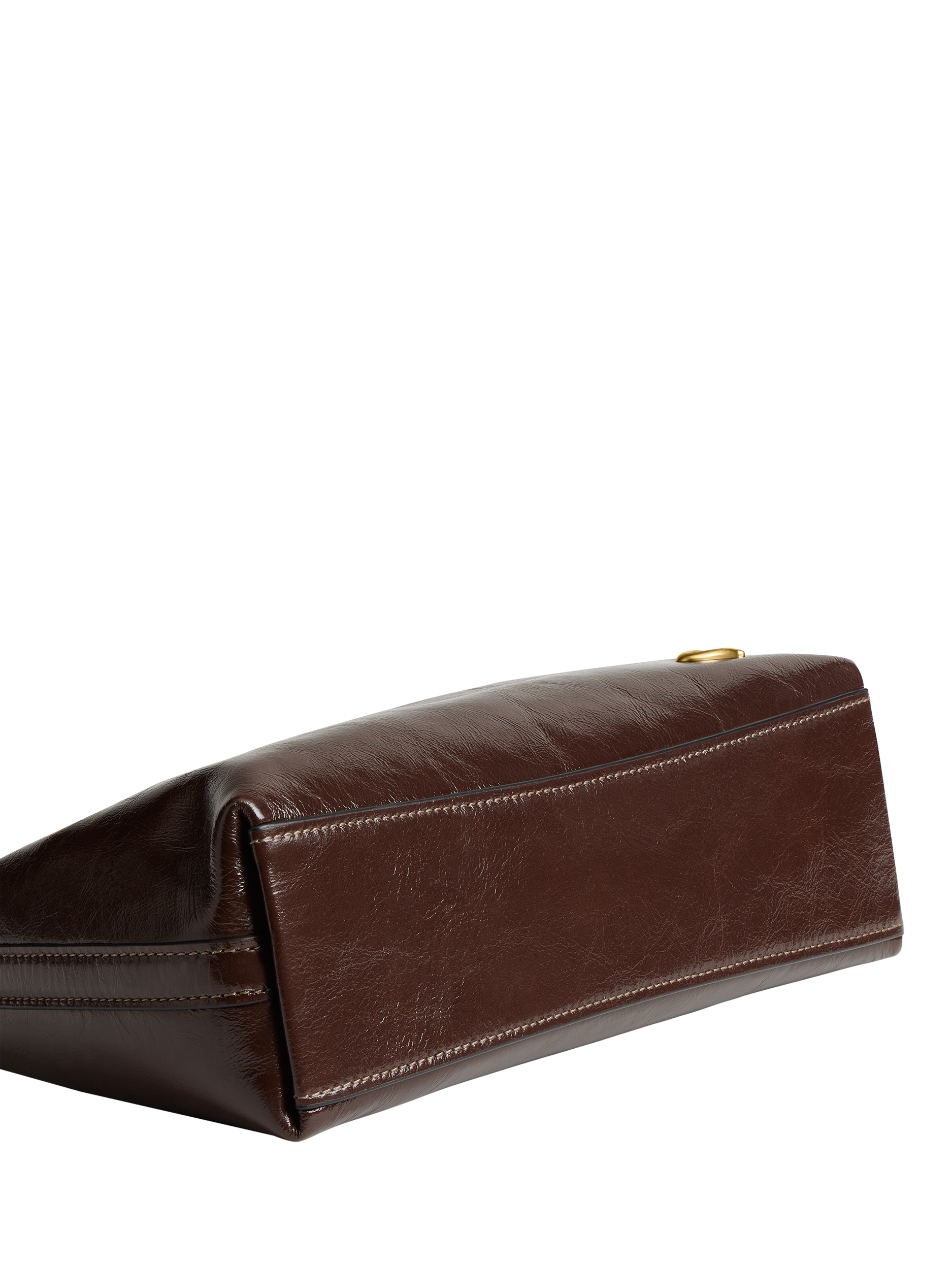 Product image 5 of 6, which shows Coach Juliet 25 Leather Shoulder Bag, Maple