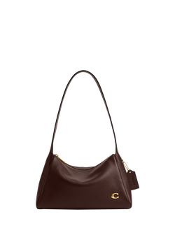 Coach Lola Leather Shoulder Bag, Maple, B4/Maple