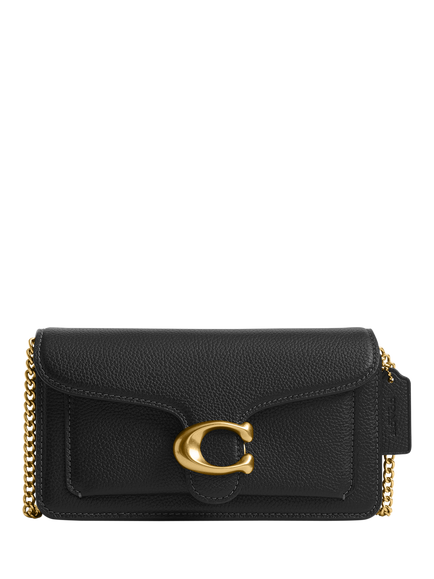 Coach Tabby 19 Leather Crossbody Bag, Black