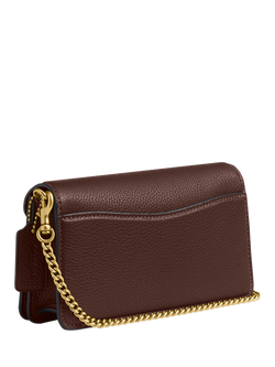 Coach Tabby 19 Leather Crossbody Bag - view 2, Maple