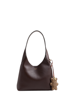 Coach Bear Bag Charm, B4/Tan Caramel - view 2, B4/Tan Caramel