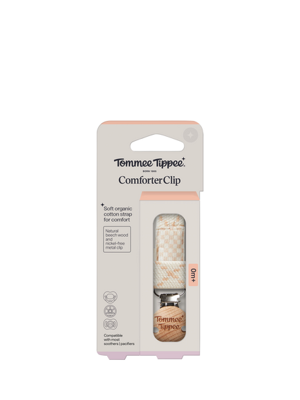Tommee Tippee Soother Clip, Cream - view 2, Multi
