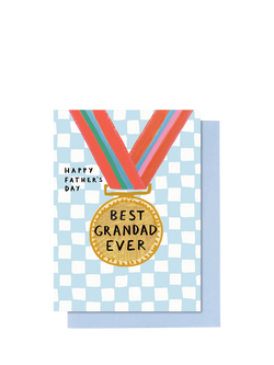 Stop the Clock Design Best Grandad Ever Father's Day Card, Multi