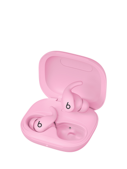 Beats Powerbeats Fit True Wireless Bluetooth In-Ear Sport Headphones with Active Noise Cancelling, Power Pink