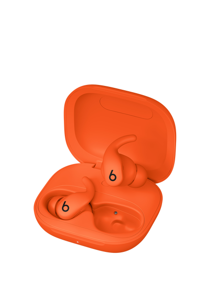 Beats Powerbeats Fit True Wireless Bluetooth In-Ear Sport Headphones with Active Noise Cancelling, Spark Orange